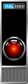Le computator HAL 9000 in le film 2001: A Space Odyssey