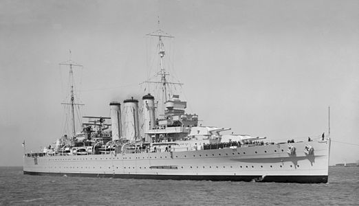 HMAS Australia, by Allan C. Green (restored by Crisco 1492)