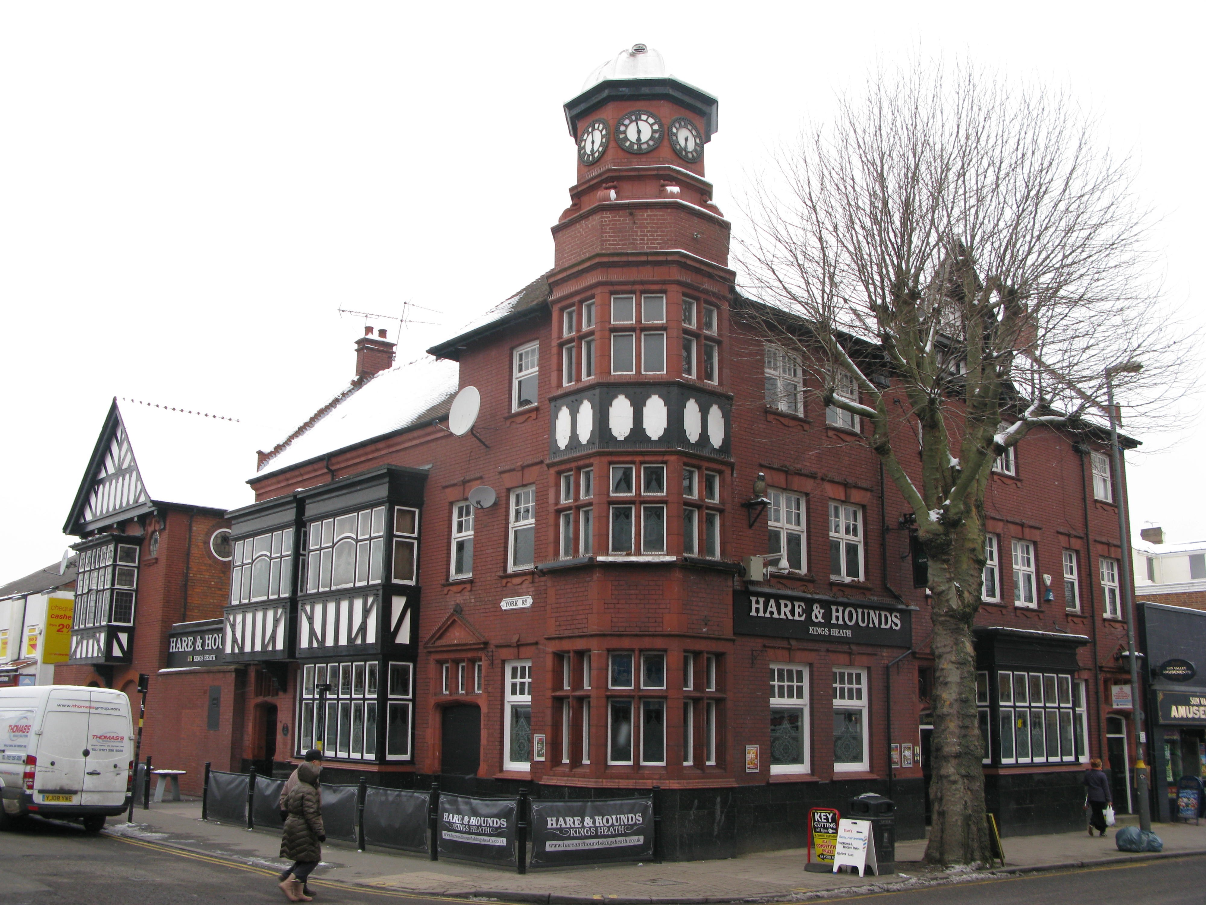 Kings Heath outside Bike Pro Map Bicycle parking Birmingham