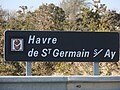 Le havre de Saint-Germain-sur-Ay.