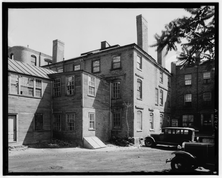 File:Historic American Buildings Survey, Arthur C. Haskell, Photographer. Aug. 1937. (a) Ext- Rear and Side View from Southwest. - Joshua Ward House, 148 Washington Street, Salem, HABS MASS,5-SAL,19-2.tif