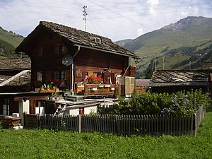 Chalet, Les Haudères.