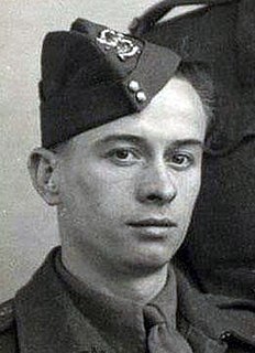 Horace Greasley British soldier