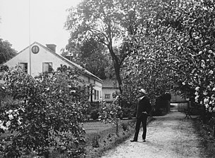 Hovjägmästaren Fritz Edelstam på Djursborg 1906