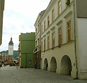 Last arcades house of the Jewish quarter