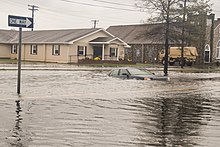 Flooding in Crisfield, Maryland Hurricane Sandy flooding Crisfield MD.jpg