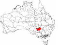 IBRA regions with Broken Hill Complex region in red