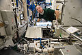 ISS-46 Tim Kopra performs regular maintenance on the Urine Processing Assembly in the Tranquility module.jpg