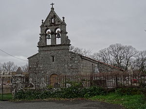 Igrexa San Mamede de Sobreganade, Porqueira, Ourense.JPG