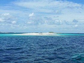 Die Insel Guiriden im Jahr 2014.