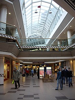 Bon Accord Centre Shopping mall in Aberdeen, Scotland