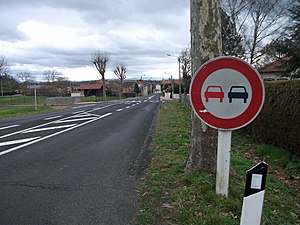 B3 Interdiction de dépasser