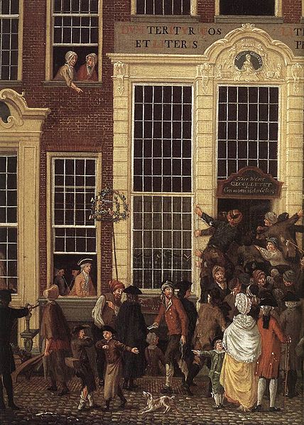 File:Isaac Ouwater - The Lottery Office (detail) - WGA16787.jpg