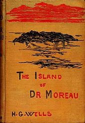 H. G. Wells's 1896 The Island of Dr Moreau imagined the use of hybridisation to create human-like hybrid beings. IslandOfDrMoreau.JPG