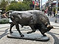 Bull statue