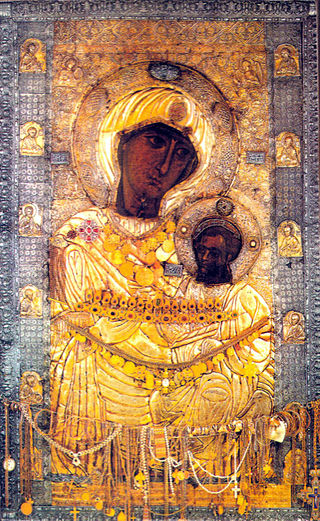 <span class="mw-page-title-main">Panagia Portaitissa</span> Eastern Orthodox icon of the Virgin Mary