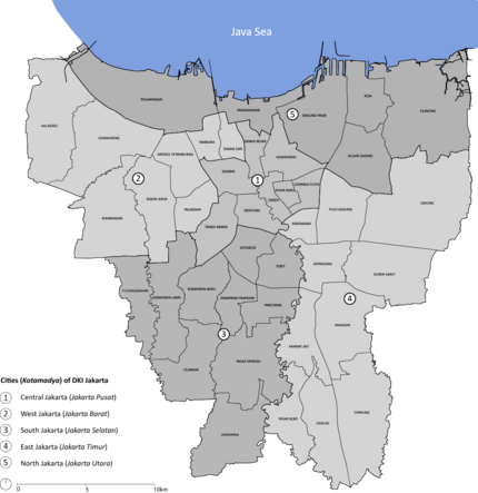 Jakarta: Etymologi, Geografi, Demografi