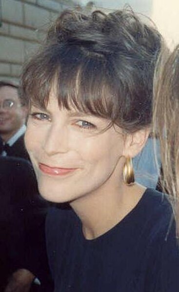 Jamie Lee Curtis pictured in 1989. She was dismissed as only a horror film star before her critically well-received breakthrough performance in Tradin