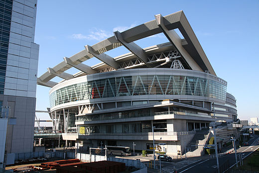 Saitama Super Arena in 2007, waar de kunstschaatswedstrijden gehouden werden