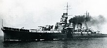 Japanese heavy cruiser Kinugasa Japanese cruiser Kinugasa.jpg