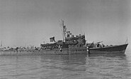 Japanese submarine chaser 38 in 1945