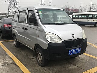 Jinbei Haixing A7 Chinese automobilemicrovan produced by Brilliance Auto