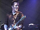 Joe Strummer Joe Strummer performing at St Ann's Warehouse, Brooklyn - NYC Apr 5 2002.jpg