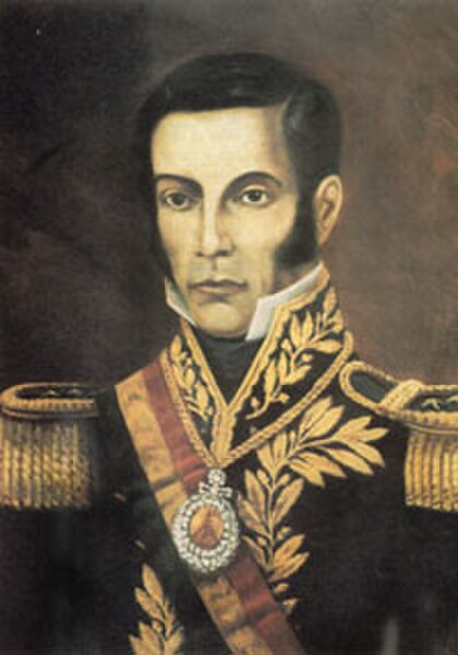 Image: José Miguel de Velasco Franco   bolivianischer Präsident