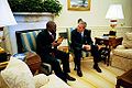 Joseph Kabila, George Bush ile 5 Kasım 2003.jpg