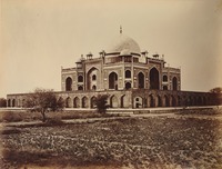 Humayun's tomb around 1860 by Samuel Bourne