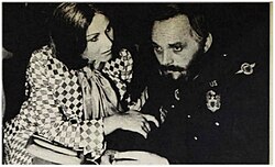 Kakuts Ágnes és Czikéli László 1974-ben