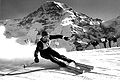 Image 4Karl Schranz running the Lauberhorn in 1966 (from Alps)