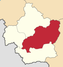 Location of Kars Okrug