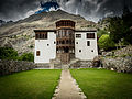 * Nomination: Khaplu Palace also called "Yabgo Khar" in local language. The palace has been restored by Agha Khan Foundation and is now part of Serena chain of hotels. By User:Sammad kh --Saqib 11:50, 17 October 2015 (UTC) * Review Too much vignetting. Perspective not done. Fixable. --Cccefalon 14:41, 17 October 2015 (UTC)