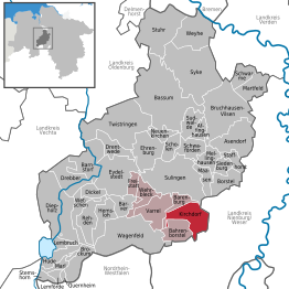 Kaart van Kirchdorf
