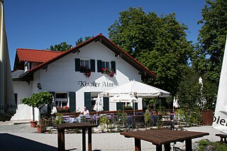 Furth (Oberhaching) Village of Oberhaching in Bavaria, Germany