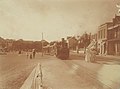 La Belle Époque at Pontaillac - A departing train heads back towards Royan in 1906