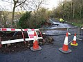 Landslide on the road to Union Chain Bridge - geograph.org.uk - 1078518.jpg