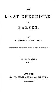 <i>The Last Chronicle of Barset</i>