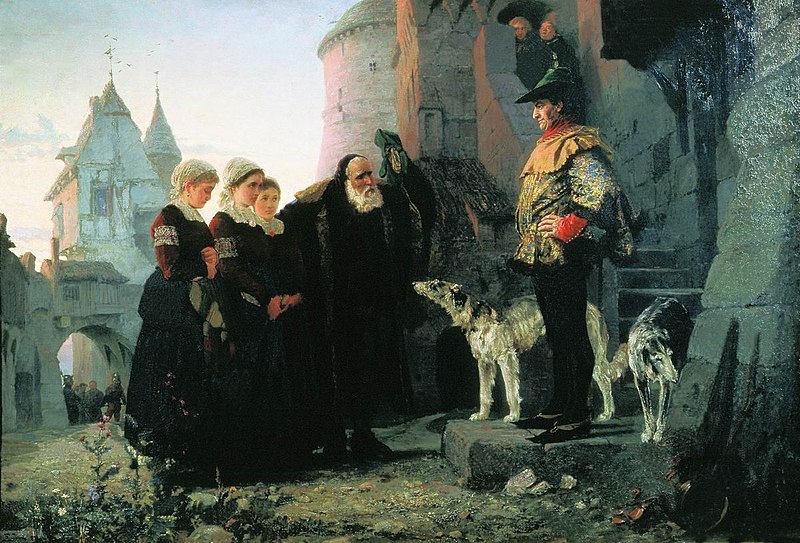 File:Le droit du Seigneur by Vasiliy Polenov.jpg