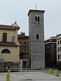 Миниатюра для Файл:Leaning bell-tower at the Chirch of the Assumption of the Blessed Virgin Mary Rijeka Croatia 001.jpg