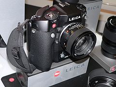Leica R9, le dernier appareil reflex de Leica.