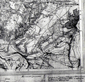 1893 m. Rusijos imperijos žemėlapis su pažymėta dabartinių Lazdynų vietove