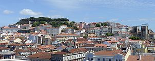 The castle of São Jorge