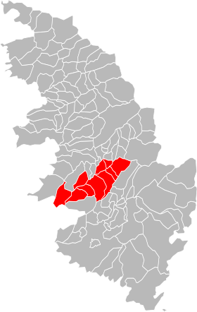 Localizarea Comunității municipiilor din Taravo