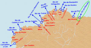 Ría De Ribadeo: Xeografía e xeoloxía, Hidrografía, Espazo natural