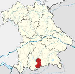 Circondario di Bad Tölz-Wolfratshausen – Localizzazione