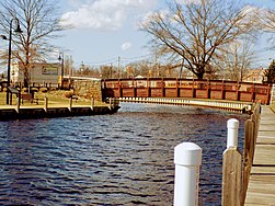 Luker Bridge, in Huddy Park, downtown Toms River