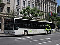 Un autobus de 15 m de long Mercedes-Benz Citaro L de Sales-Lentz à Luxembourg.