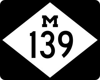 <span class="mw-page-title-main">M-139 (Michigan highway)</span> State highway in Berrien County, Michigan, United States